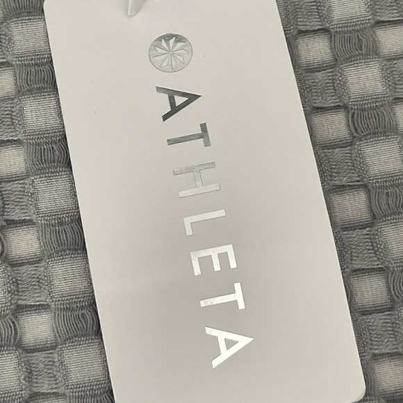 M3 - # 67 New With Tags Athleta Black Crossed Tankini, size Medium - Picture 9 of 9